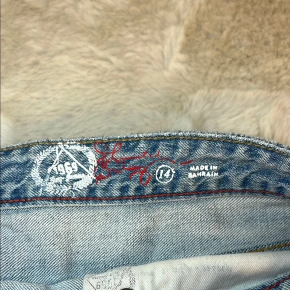 Denim Mini Skirt - Picture 2 of 3